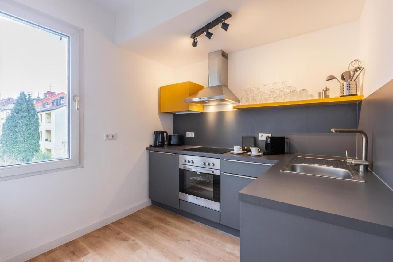 Glueck Auf Appartements Hufelandstrasse Essen Exterior foto
